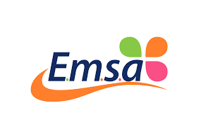Logo officiel de EMSA, marque partenaire de PRODISMA — Confiserie