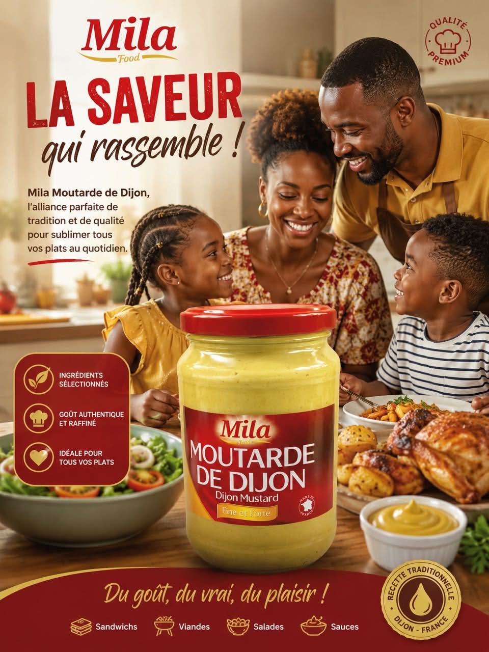 Mila Moutarde de Dijon